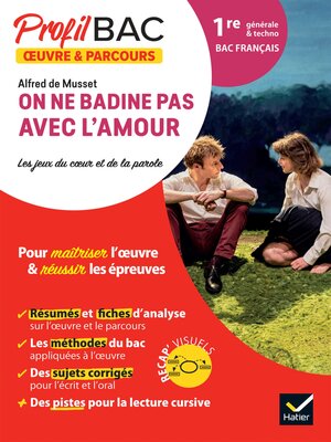 cover image of Profil: On ne badine pas avec l'amour (Bac de français 2025)